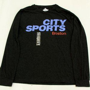 Vintage/NEW City Sports Boston Classic LS Men's L